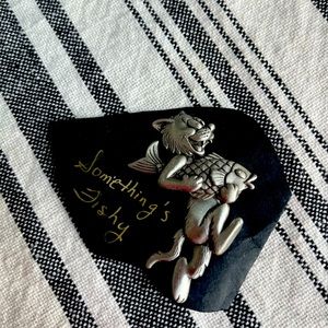 Metal Cat Pin!